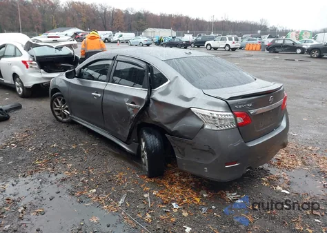 2015 Nissan Sentra Sr from USA, damaged, VIN 3N1AB7AP2FY305598